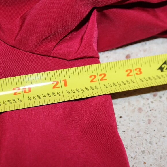 Gallery Petite Cranberry Red Hooded Raincoat - Picture 16 of 16